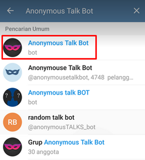 2 Cara Anonymous Chat Telegram Sangat Mudah Terbaru 2020