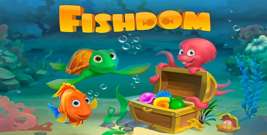 10 Rekomendasi Game Puzzle Terseru untuk Android_Fishdom