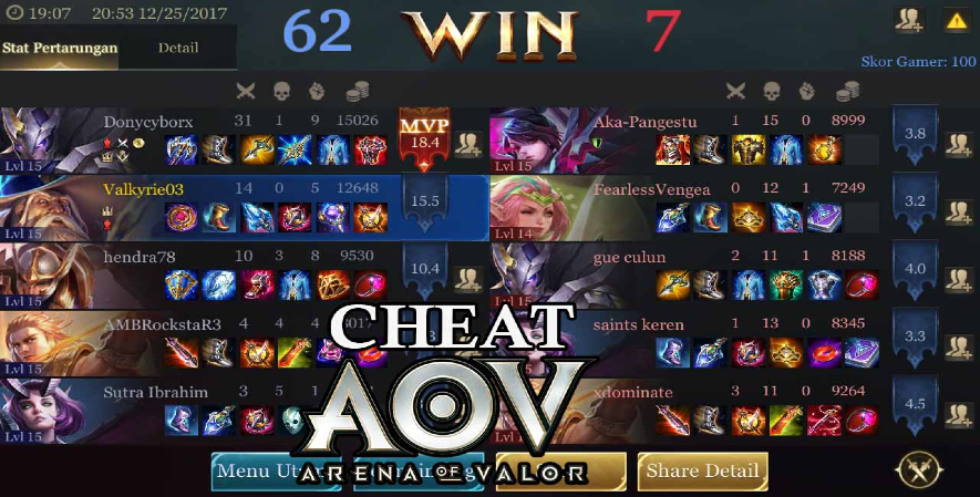 Berikut Cheat AoV yang Bisa Digunakan untuk Bermain_Mengenal Game AoV Secara Lebih Jauh