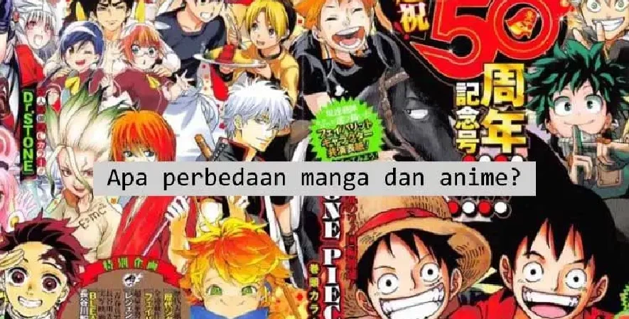 Perbedaan Manga dan Anime