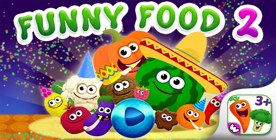 Game Android Gratis untuk Anak yang Aman_Funny Food 2