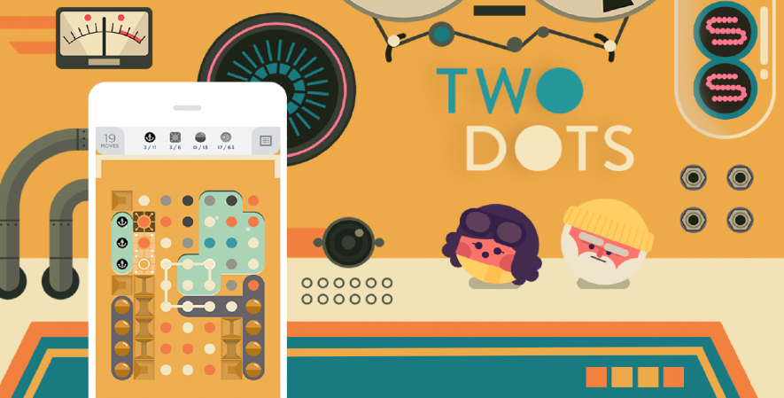 10 Rekomendasi Game Puzzle Terseru untuk Android_Two Dots