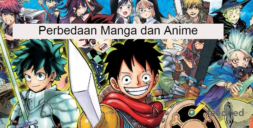 perbedaan manga dan anime