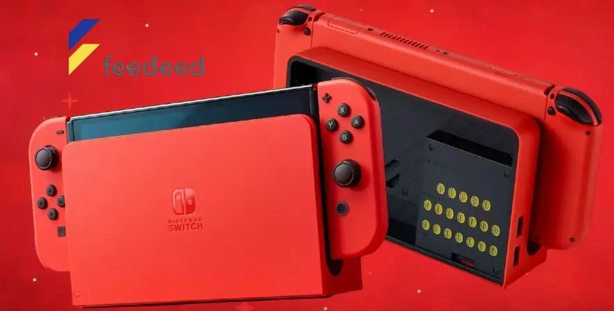 Nintendo Switch Edisi Spesial Mario Red